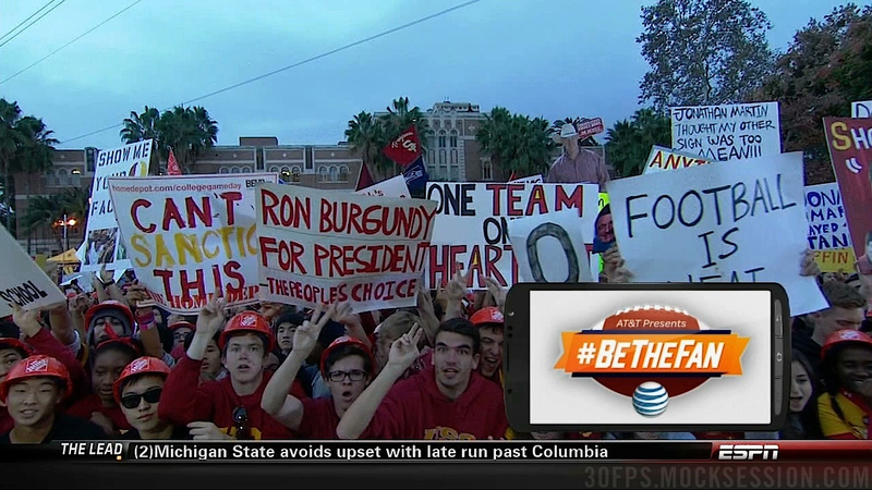 Illustration for article titled Jonathan Martin Is A Pussy: Your Stanford-USC GameDay Sign Roundup
